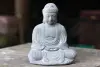 Product image 1 of the product “Seated Buddha, Japan, 21cm high, Grey ”